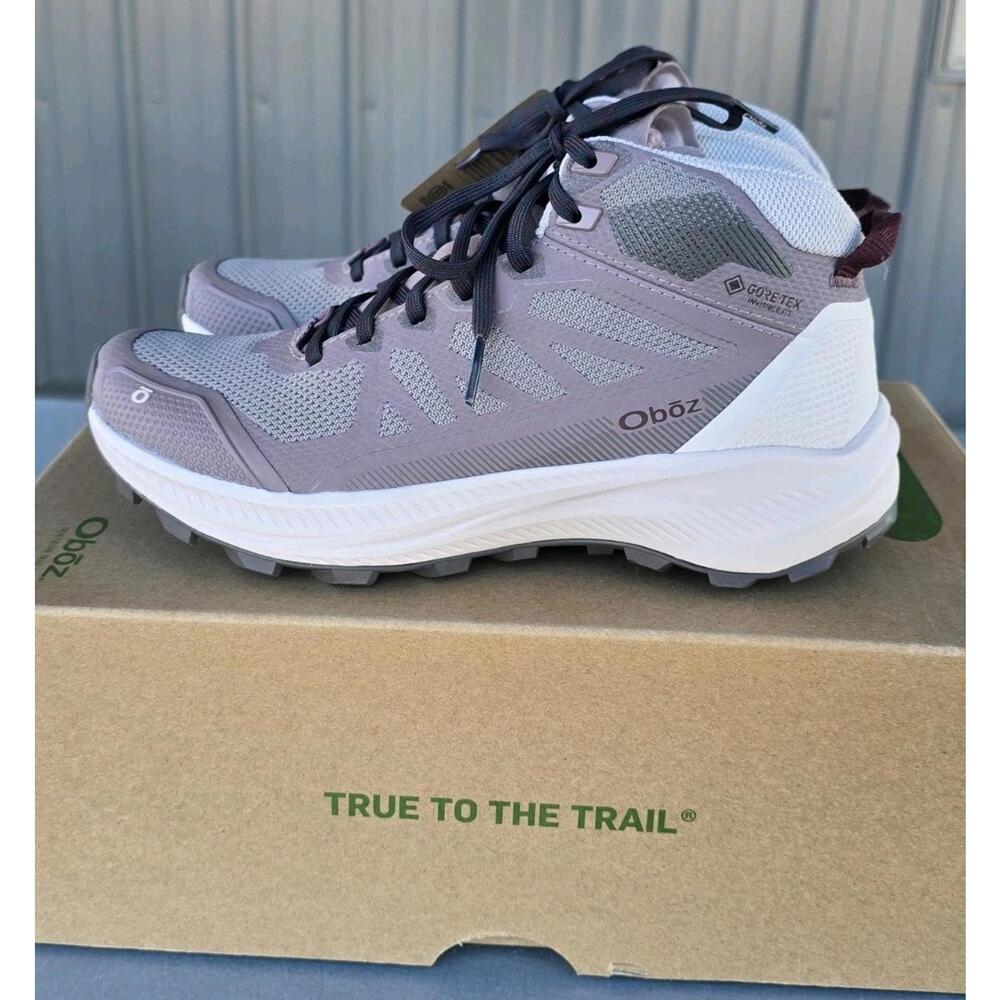 Oboz Katabatic Mid Womens Boots Sz 7.5 Waterproof Hiking Ankle NEW IN BOX